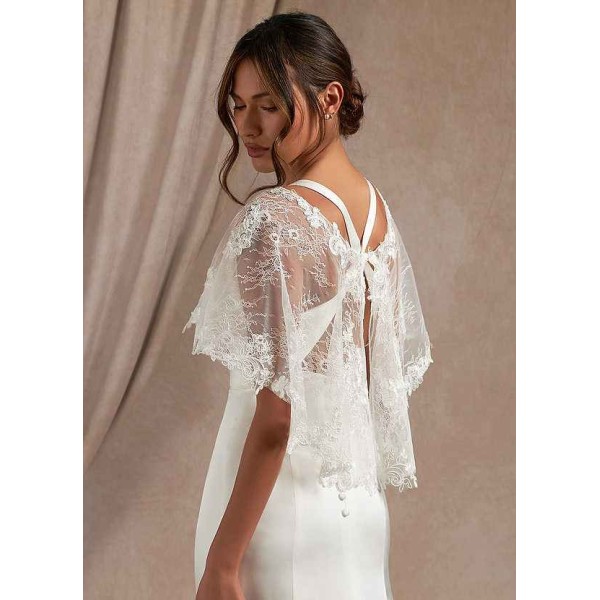 Midand Hodesh Lace Tulle Wrap